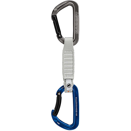 Mammut Workhorse Keylock 12 cm Quickdraw, Grey/Blue, 12 cm, 2040-02711-33275-74