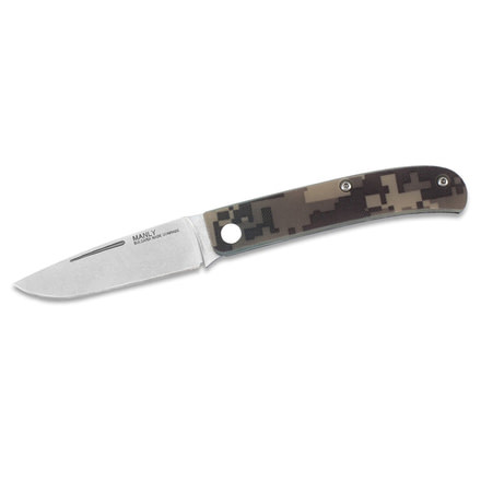 Manly Comrade CPM-154 Folding Knife, Digital Camo, Small, 01ML035