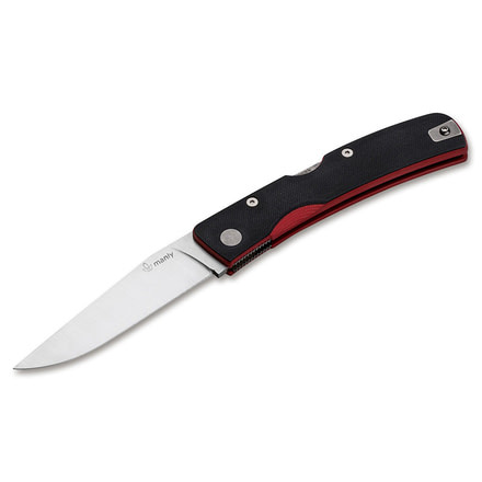 Manly Peak CPM-154 Two Hand Folding Knife, Red, Small, 01ML065