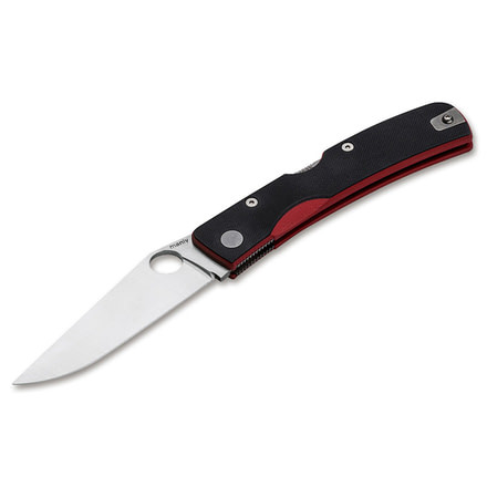 Manly Peak CPM-S-90V Folding Knife, Red, Small, 01ML063US