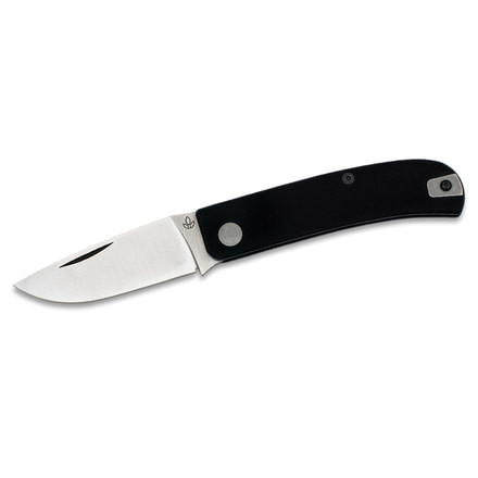 Manly Wasp 14C28N Folding Knife, Black, Small, 01ML067