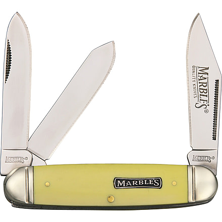 Marbles Equal End Three-Blade Knife, 3 5/8in. Closed MR299