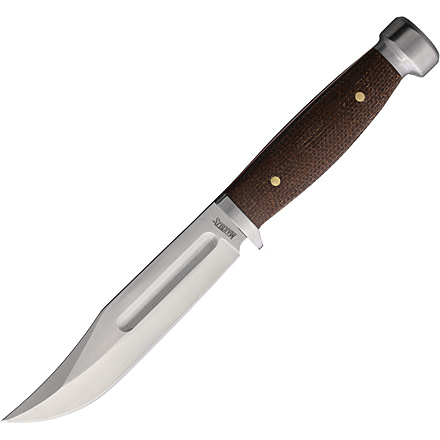 Marbles Fixed Blade Brown Micarta, MR737