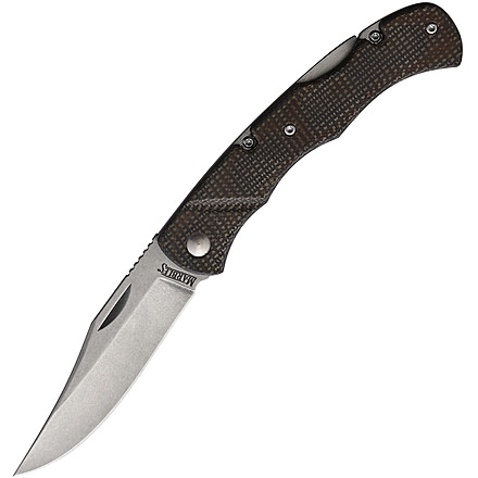 Marbles Lockback Brown Micarta