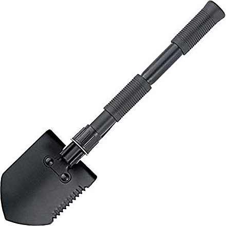 Marbles Metal Folding Shovel, Black, 12in. MR237