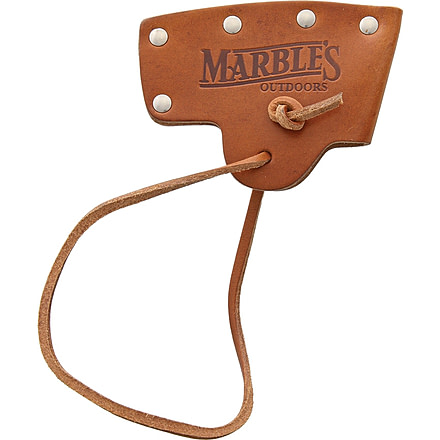 Marbles No 10 Axe Blade Cover, Brown Leather Construction With Lanyard, For Use With Marbles No, 10 Axe Mr5, Mr10, Mr10B, MR10S / AXE COVER