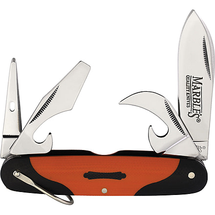 Marbles Scout Knife Orange G10