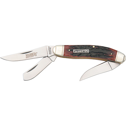 Marbles Sowbelly Stag Bone Knife, 3.75in. Closed MR103