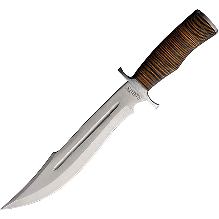 Marbles Stacked Leather Bowie