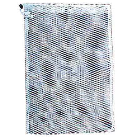 Marine Sports Chum Drawstring 15inx22in Bag White With Small 1/4in Mesh, 4703WT