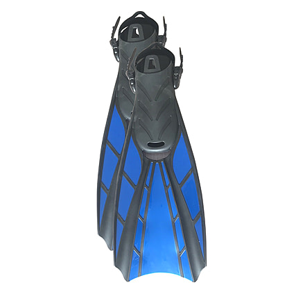 Marine Sports Open Heel Fin Open Pocket, Strap Fins, Medium, 4062MD