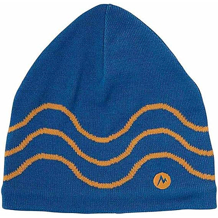 Marmot 50th Anniversary Beanie Hat - Mens, Trail Blue/Golden Sun, One Size, M15770-23244-OS