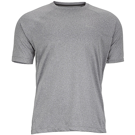 Accelerate Short Sleeve Shirt - Mens-Steel Heather-Small