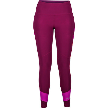 Marmot Adrenaline Tight - Women's-Deep Plum/Neon Berry-Small