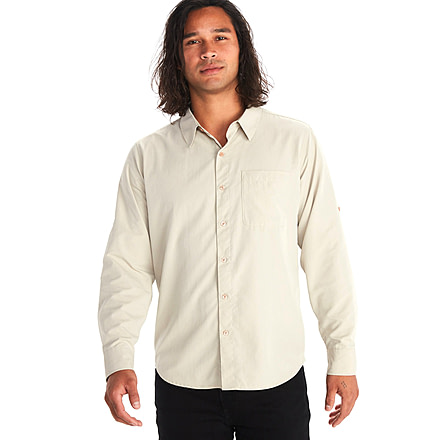 Marmot Aerobora Long Sleeve Top - Mens, Sandbar, Medium, M14089-7829-M