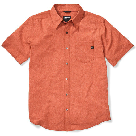 Marmot Aerobora Short Sleeve Top - Mens, Picante, Extra Large, 42100-6740-XL