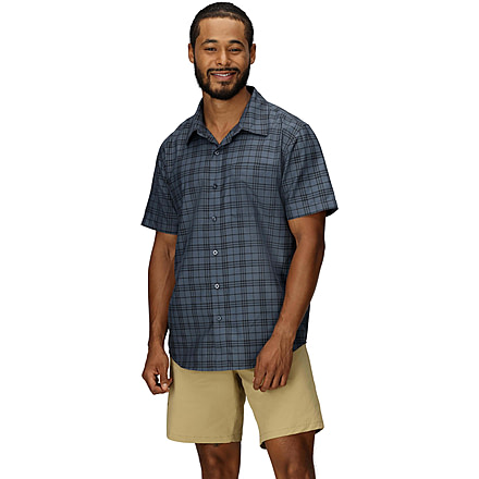 Marmot AirExchange Novelty SS Shirt - Mens, Thunderhead, L, M16475-24369L