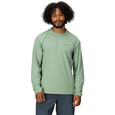 Marmot AirExchange SolarShield Crew LS - Mens, Agate Green, XXL, M16049-24373XXL