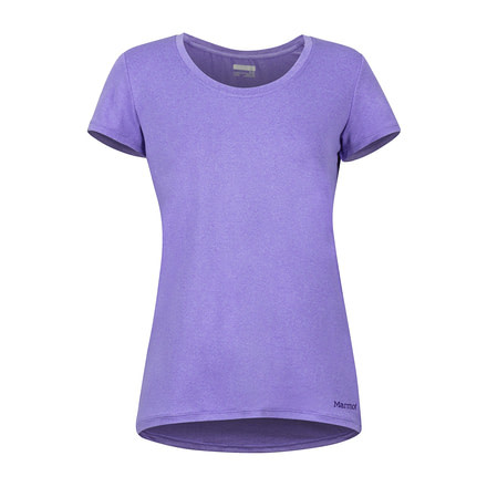 Marmot All Around Tee Short Sleeve - Womens, Paisley Purple, Extra Small, 56450-7444-XS