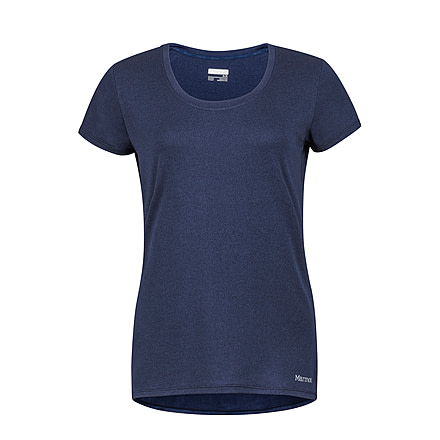 Marmot All Around Tee - Womens, Arctic Navy, Extra Small, 56450-2975-XS