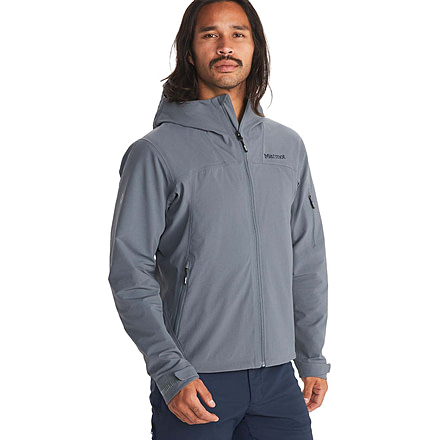 Marmot Alsek Hoody - Mens, Steel Onyx, Small, 11360-1515-S