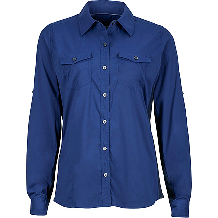 Marmot Annika Long Sleeve Shirt - Women's-Arctic Navy-X-Large