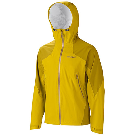 Marmot Artemis Jacket - Mens-Yellow Vapor/Green Mustard-Small