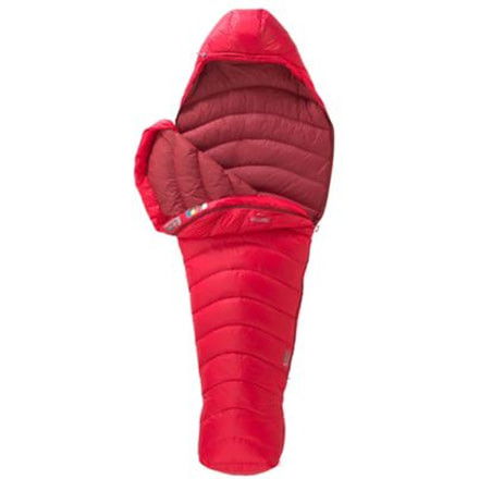 Marmot Atom 40 Sleeping Bag 850 Down-Team Red/Redstone-Regular-Left
