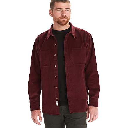 Marmot Aylesbury Corduroy Long Sleeve - Mens, Port Royal, Extra Large, M13263-6257-XL