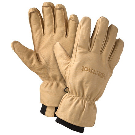 Marmot Basic Ski Glove - Men's-Tan-Medium