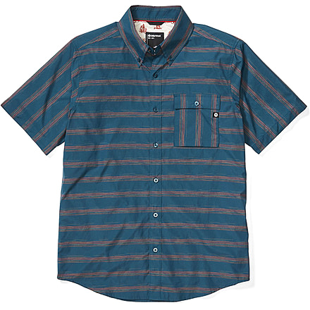 Marmot Beacon Hill Short Sleeve Shirt - Mens, Denim, Medium, 41910-200-M