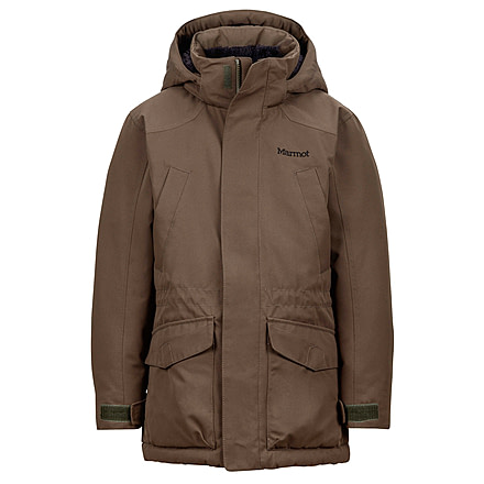 Marmot Bridgeport Jacket - Boy's-Deep Olive-Medium