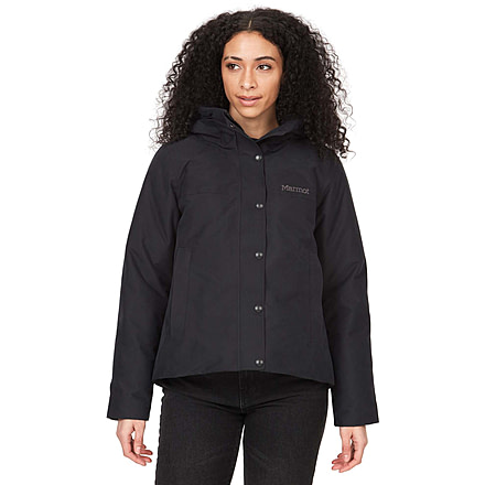 Marmot Chelsea Down Short Coat - Women's, Black, Medium, 195115184780