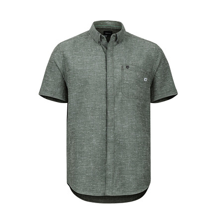 Marmot Cooper Canyon Short Sleeve - Mens, Crocodile, Large, 42180-4764-L