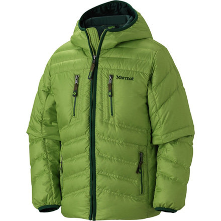 Marmot Demo, Boy's Hangtime Down Hoody, Vermouth, M 73380-4668-DEMO