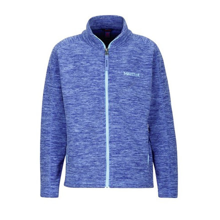 Marmot Demo, Girl's Lassen Fleece, Spectrum Blue, M 89240-3769-DEMO