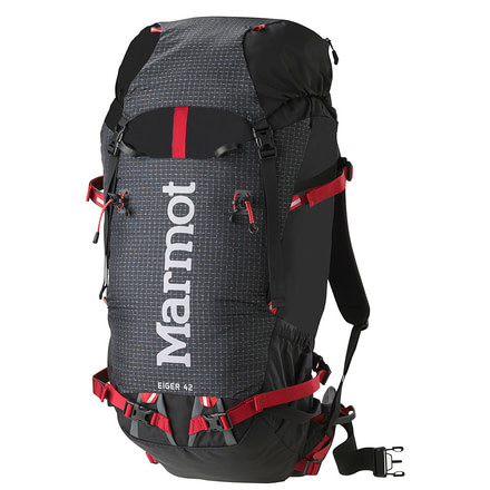 Eiger 42 L Backpack -Black/Fire-One Size