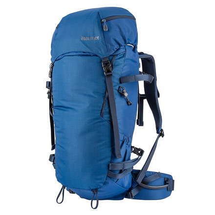Marmot Eiger Rock Pack, Estate Blue/Total Eclipse, One Size, 38220-3544-ONE
