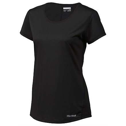 Essential Short Sleeve Tee - Womens-Black-X-Small