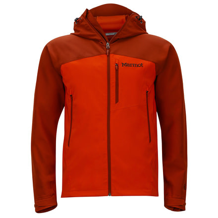 Marmot Estes Hoody - Men's-Sunset Orange/Dark Rust-X-Large