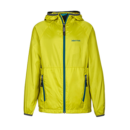 Marmot Ether Hoody - Boys, Citronelle/Slate Grey, Medium 51080-9851-M