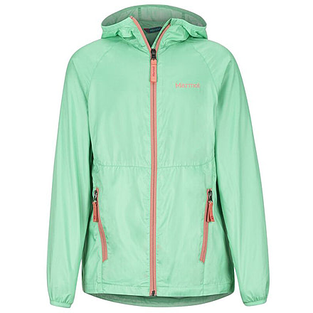 Marmot Ether Hoody - Girls, Double Mint, Extra Small, 56190-4839-XS