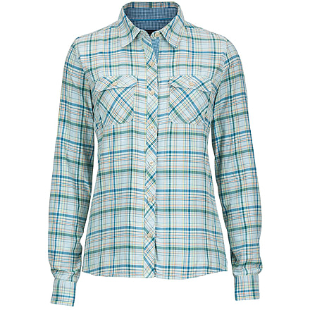 Marmot Evelyn Long Sleeve - Women's-Blue Sea-X-Large