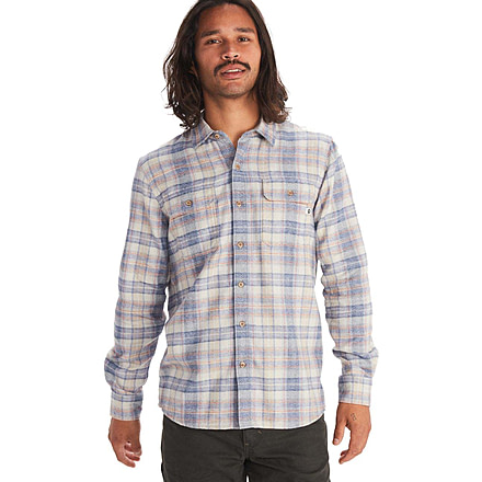 Marmot Fairfax Heathered Midweight Flannel - Mens, Sandbar, Extra Large, M13557-7829-XL