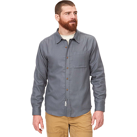 Marmot Fairfax Lightweight Long Sleeve Flannel - Mens, Steel Onyx, Extra Large, M14657-1515-XL