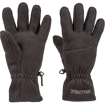 Marmot Fleece Gloves - Women's-X-Small-Black