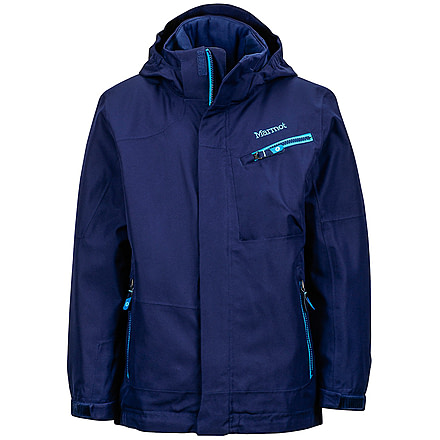 Marmot Freerider Jacket - Boy's-Arctic Navy-Medium