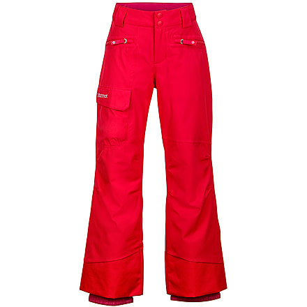 Marmot Freerider Pant - Girl's -X-Small-True Pink Rock