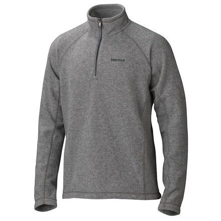 Marmot Gates 1/2 Zip - Mens-Steel Heather-Small