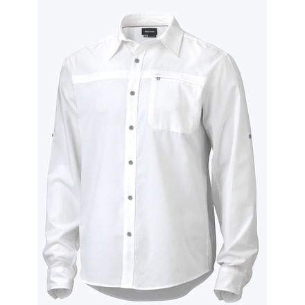 Marmot Goat Peak Long Sleeve Shirt - Men's-White-Medium
